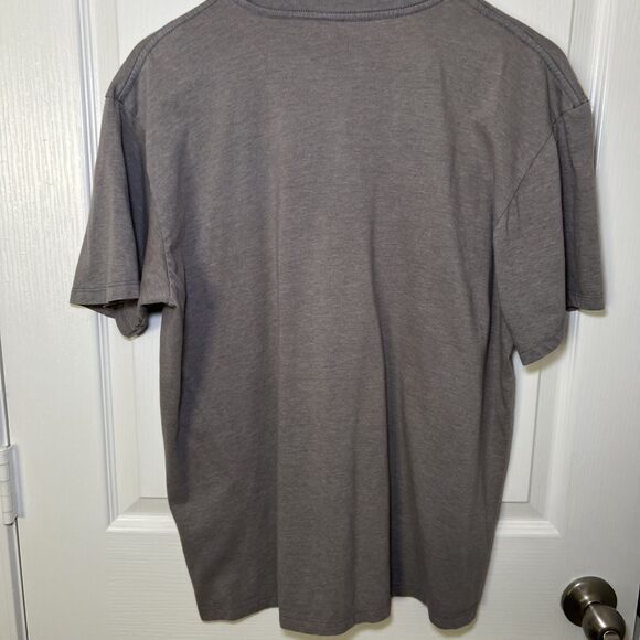 Fox Racing Graphic Logo T-Shirt Mens Large Y2K Vintage Gray Red Grunge Motocross - Picture 4 of 6